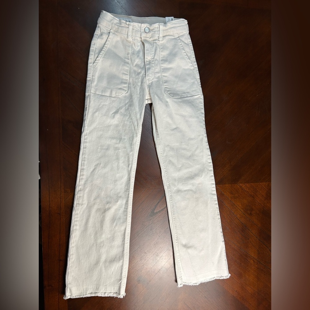 Zara Beige Casual Trousers